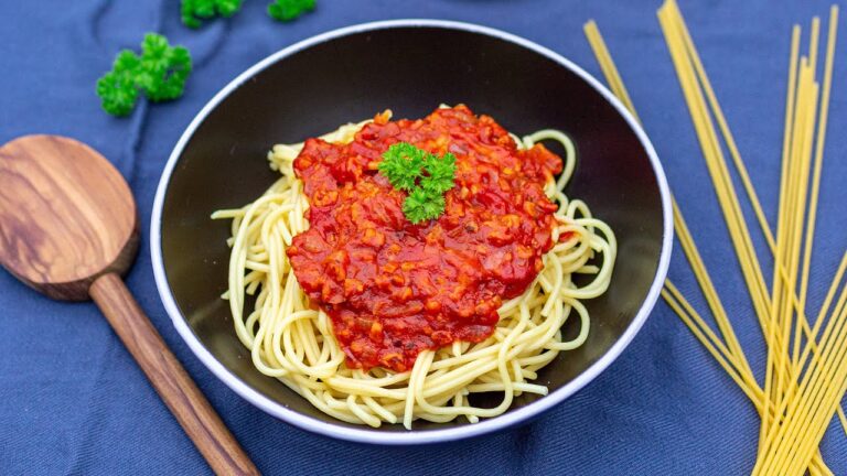 Kreative fleischfreie Bolognese-Rezepte