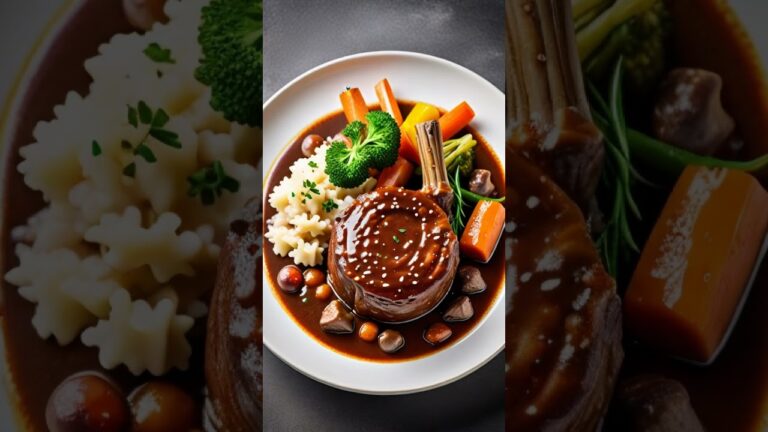 K&ouml;stliches Ossobuco: Italienische Gourmetk&uuml;che neu interpretiert