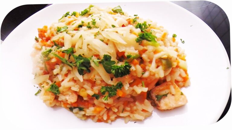 K&ouml;stliches Lachs-Risotto: Ein Genuss f&uuml;r Feinschmecker