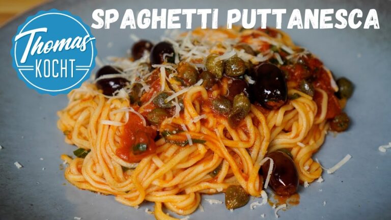 Die besten Spaghetti Puttanesca Rezepte zum Nachkochen