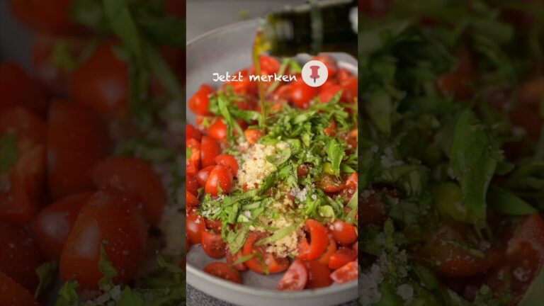 K&ouml;stliche Bruschetta-Rezepte mit Hummus und Gurke