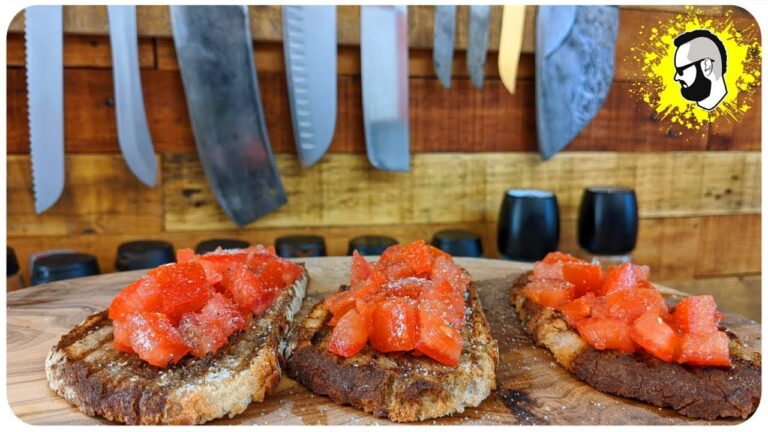 K&ouml;stliche Bruschetta auf Kross Ger&ouml;stetem Brot