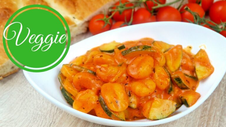 K&ouml;stliche Gnocchi mit Zucchini: Ein einfaches Rezept