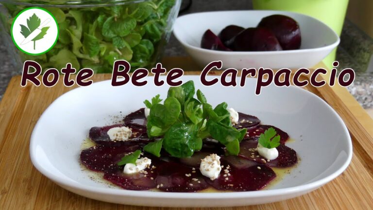Leichte und leckere Carpaccio-Rezepte f&uuml;r jeden Anlass
