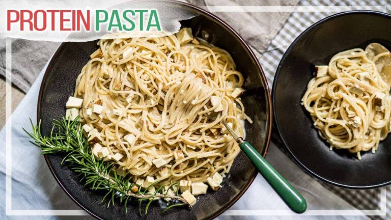 Proteinreiche gesunde Carbonara-Rezepte