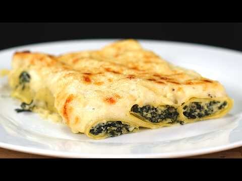 Kreative Variationen für vegetarische Cannelloni