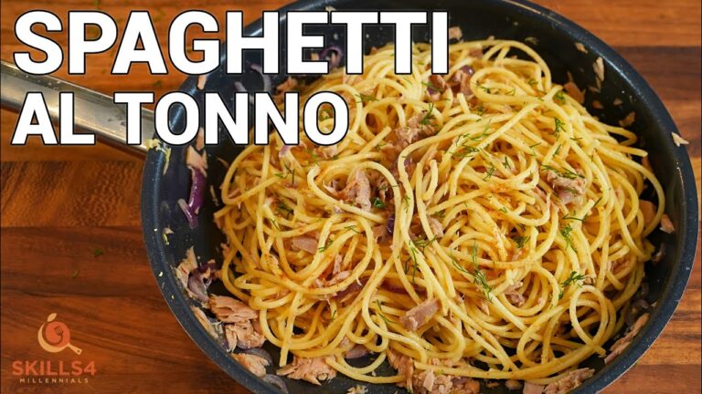 Schnelle und einfache Rezepte f&uuml;r Tonno-Spaghetti