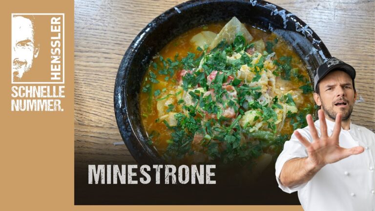Leckere und einfache Minestrone-Rezepte