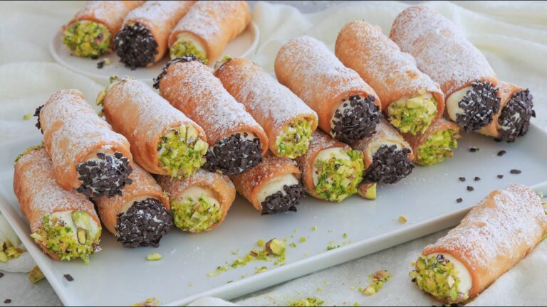 Zitronen-Cannoli F&uuml;llung Selbstgemacht