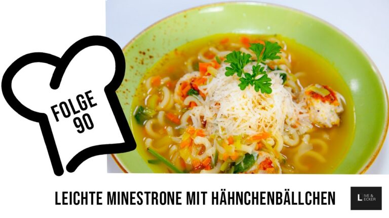 K&ouml;stliche Minestrone f&uuml;r kleine Feinschmecker