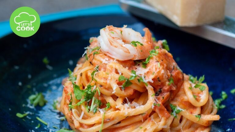 K&ouml;stliche Spaghetti Rezepte mit Gamberetti