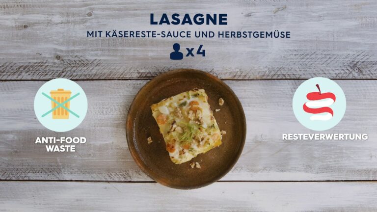 Restespa&szlig;: Lasagne kreativ aus K&uuml;hlschrankresten kochen