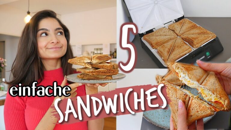 Schnelle herzhafte Ricotta-Sandwiches: Leckere Rezepte