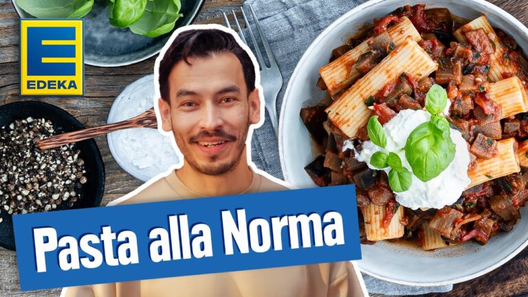 Leckere Rezepte f&uuml;r Rigatoni alla Norma