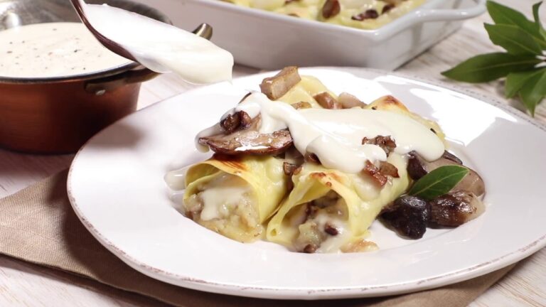 Die optimale Backtemperatur f&uuml;r Cannelloni