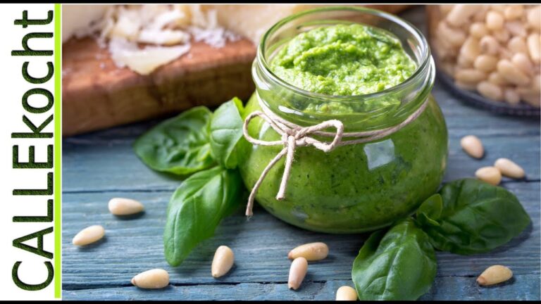 Frische Basilikum-Rezepte für köstliches Pesto