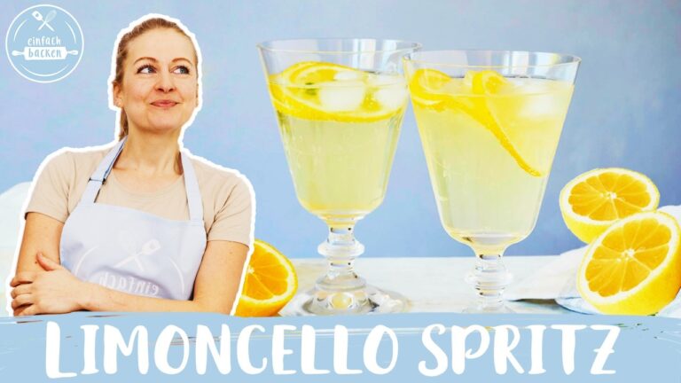 Erfrischender Limoncello mit frischen Zitronen selbstgemacht