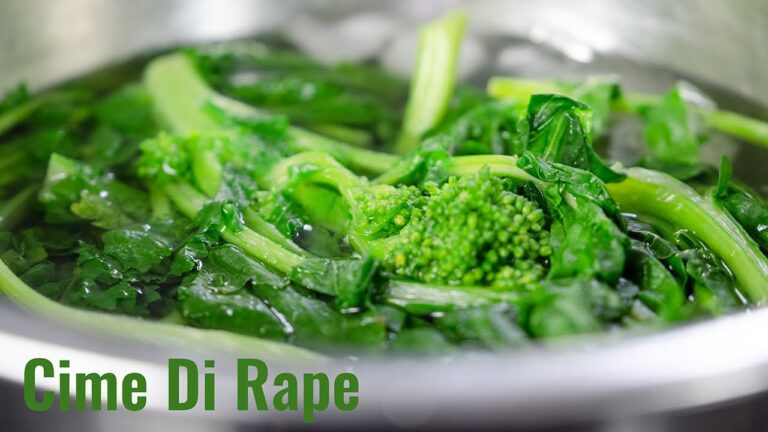 Authentische Rezepte für Orecchiette mit Cime di Rapa