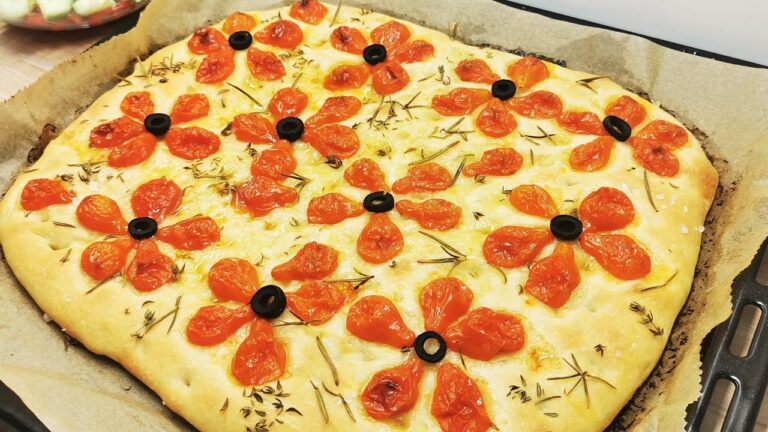 Vielf&auml;ltige Gem&uuml;se-Focaccia-Variationen zum Genie&szlig;en