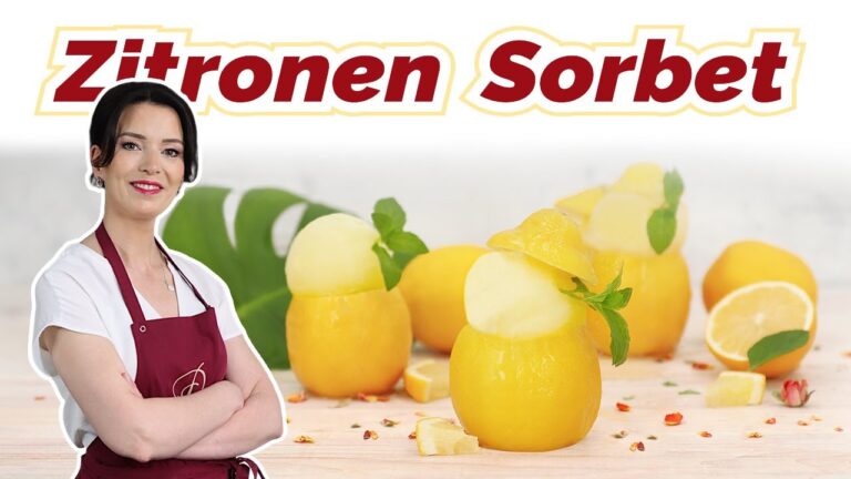 Sommerliches Sorbet selbst zubereiten
