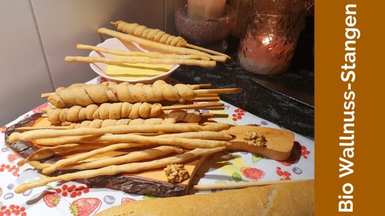Kreative Rezepte f&uuml;r Walnuss-Grissini