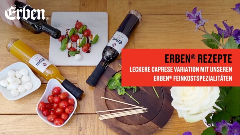 Leckere Caprese-Variationen mit Balsamico