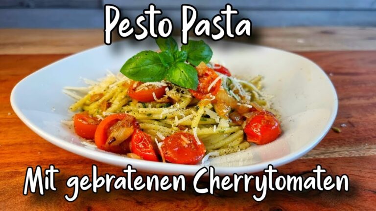 Bruschetta mit Hausgemachtem Pesto: Ein Genuss f&uuml;r Feinschmecker