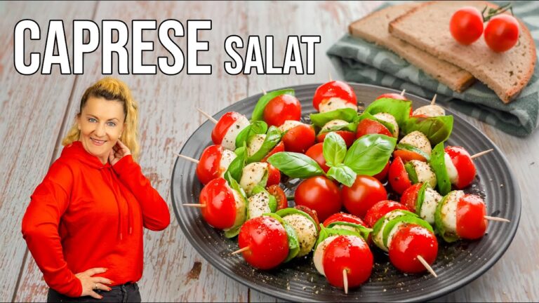 K&ouml;stliche italienische Snacks mit Tomaten und Basilikum