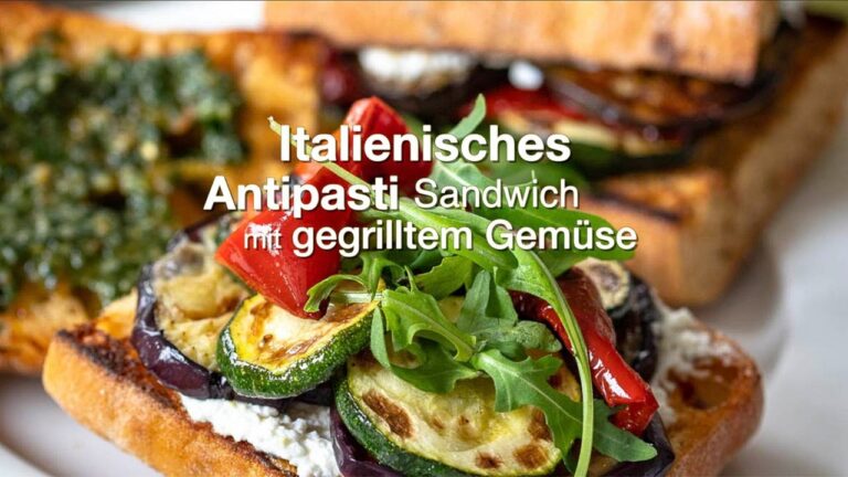 Kreative Bruschetta-Variationen mit Zucchini-Ricotta-Mix
