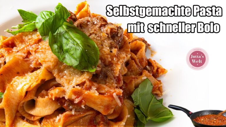 Perfekte Alfredo-Pasta mit hausgemachter So&szlig;e