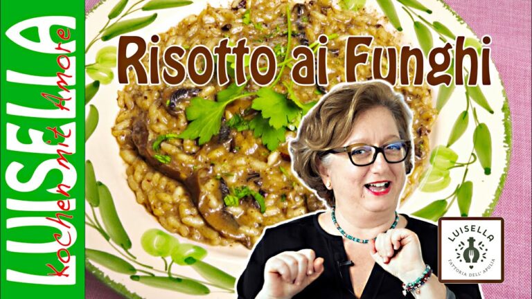 K&ouml;stliches Pilzrisotto selbst zubereiten