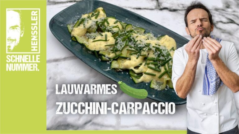K&ouml;stliche Carpaccio-Rezepte mit Parmesan